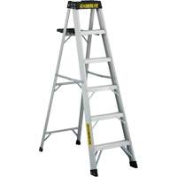 3400 Series Industrial Extra Heavy-Duty Step Ladder, 6', Aluminum, 300 lbs. Capacity, Type 1A Ottawa Fastener Supply