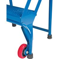 Portable Folding Ladder, 2 Steps, Perforated, 20" High Ottawa Fastener Supply