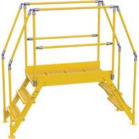 Crossover Ladder, 90-1/2" Overall Span, 30" H x 60" D, 24" Step Width Ottawa Fastener Supply