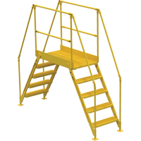 Crossover Ladder, 103-1/2" Overall Span, 50" H x 48" D, 24" Step Width VC452 | Ottawa Fastener Supply