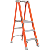 Industrial Heavy-Duty Pro Platform Stepladders (FXP1700 Series), 3', 300 lbs. Cap. Ottawa Fastener Supply