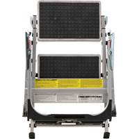 Tilt & Roll Step Stool Ladder, 2 Steps, 23" x 21" x 34.50" High VD438 | Ottawa Fastener Supply
