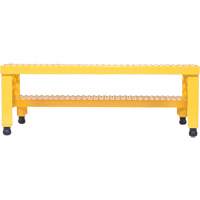Adjustable Step-Mate Stand, 2 Step(s), 36-3/16" W x 22-7/8" L x 15-1/4" H, 500 lbs. Capacity Ottawa Fastener Supply