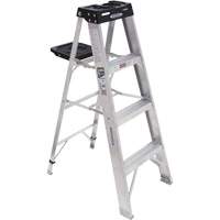 Step Ladder, 4', Aluminum, 300 lbs. Capacity, Type 1A VD558 | Ottawa Fastener Supply