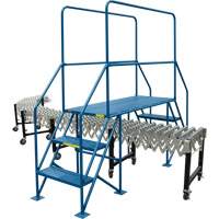 Crossover Ladder, 35-1/2" Overall Span, 31-1/2" H x 22" D, 22" Step Width Ottawa Fastener Supply