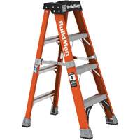 Step Ladder, 4', Fibreglass, 375 lbs. Capacity, Type 1AA Ottawa Fastener Supply