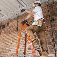 Step Ladder, 12', Fibreglass, 375 lbs. Capacity, Type 1AA Ottawa Fastener Supply