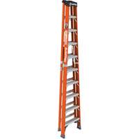 Step Ladder, 10', Fibreglass, 375 lbs. Capacity, Type 1AA Ottawa Fastener Supply