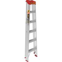 Step Ladder, 6', Aluminum, 200 lbs. Capacity, Type 3 Ottawa Fastener Supply