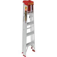 Step Ladder with Paint Tray, 5', Aluminum, 200 lbs. Capacity, Type 3 Ottawa Fastener Supply