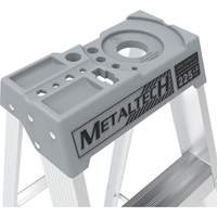 Step Ladder with Paint Tray, 10', Aluminum, 225 lbs. Capacity, Type 2 Ottawa Fastener Supply