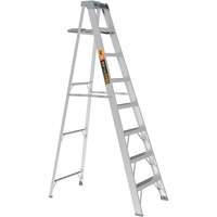 Step Ladder with Paint Tray, 8', Aluminum, 225 lbs. Capacity, Type 2 Ottawa Fastener Supply