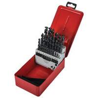 Jobber Drill Bit Set, 29 Pieces, High Speed Steel Ottawa Fastener Supply
