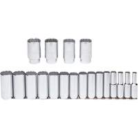 Jeu de douilles, 19 Mcx, Prise de 1/2", Profond Ottawa Fastener Supply