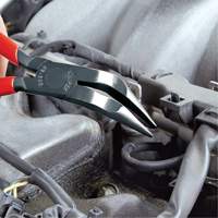 8" Long Nose 70° Angled Pliers without Cutter Ottawa Fastener Supply