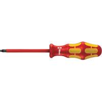 Insulated Square Plus Screwdriver, #2 Tip, Round, 8-1/16" L, Plastic Handle Ottawa Fastener Supply