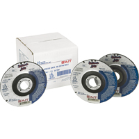 Cut-Off Wheel, 4-1/2" x 0.045", 7/8" Arbor, Type 27, Aluminum Oxide/Ceramic, 13500 RPM VU964 | Ottawa Fastener Supply