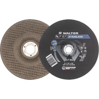 Stainless Steel Depressed Centre Grinding Wheels, 9" x 1/8", 7/8" Arbor, Type 27 Ottawa Fastener Supply