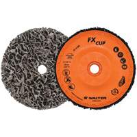 FX™ Cleaning Cup Disc, 5" Dia., Aluminum Oxide VV828 | Ottawa Fastener Supply