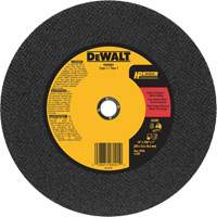 General Purpose Metal Cutting Chop Saw Wheel, 14" x 7/64", 1" Arbor, Type 1, Aluminum Oxide, 4300 RPM Ottawa Fastener Supply