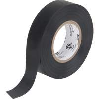 Electrical Tape, 19 mm (3/4") x 18 M (60'), Black, 7 mils Ottawa Fastener Supply