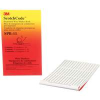 Livret d'étiquettes pour le marquage de fils préimprimées ScotchCode<sup>MC</sup> XH304 | Ottawa Fastener Supply