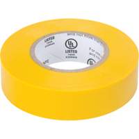 Electrical Tape, 19 mm (3/4") x 18 M (60'), Yellow, 7 mils XH387 | Ottawa Fastener Supply