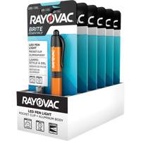 Brite Essentials™ Pocket Penlight, LED, 3 Lumens, Aluminum Body, AAA Batteries, Included XH883 | Ottawa Fastener Supply