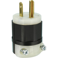 Hospital Grade Extension Plug, Nylon, 20 Amps, 125 V Ottawa Fastener Supply