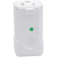 Hospital Grade Plug Connector, 5-20R, Nylon Ottawa Fastener Supply