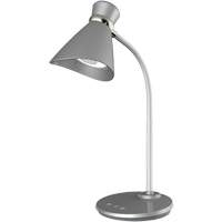 Desk Lamp, 6 W, LED, 16" Neck, Silver XI493 | Ottawa Fastener Supply