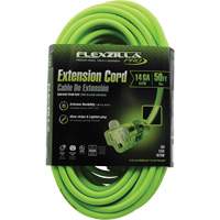 Flexzilla<sup>®</sup> Pro Industrial Extension Cord, SJTW, 14/3 AWG, 15 A, 50' XI522 | Ottawa Fastener Supply