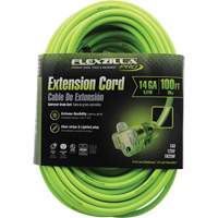 Flexzilla<sup>®</sup> Pro Industrial Extension Cord, SJTW, 14/3 AWG, 15 A, 100' XI523 | Ottawa Fastener Supply