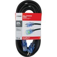All-Rubber™ Outdoor Extension Cord, SJOOW, 12/3 AWG, 15 A, 25' XI527 | Ottawa Fastener Supply