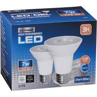 Dimmable LED Bulb, Flood, 7 W, 500 Lumens, PAR20 Base XJ062 | Ottawa Fastener Supply