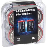 Industrial Alkaline Batteries, D, 1.5 V XJ221 | Ottawa Fastener Supply