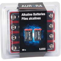 Industrial Alkaline Batteries, 9 V XJ222 | Ottawa Fastener Supply