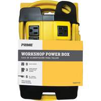 Workshop Power Box, 8 Outlet(s), 6', 15 Amps, 1875 W, 125 V XC040 | Ottawa Fastener Supply