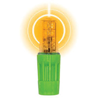Rocket&reg; II Super Bright LED Light for 1156 Socket Style Warning Whips, Flashing, Amber Ottawa Fastener Supply