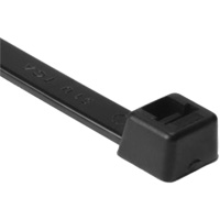 Heavy-Duty Cable Tie, 15" Long, 120 lbs. Tensile Strength, Black Ottawa Fastener Supply