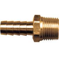 Male Hose Connector, Brass, 1/4" x 1/4" TA197 | Ottawa Fastener Supply