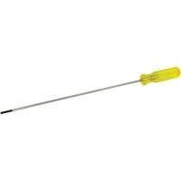 Electrician's Slotted Screwdriver, 3/16" Tip, Round, 15-1/2" L, Plastic Handle Ottawa Fastener Supply