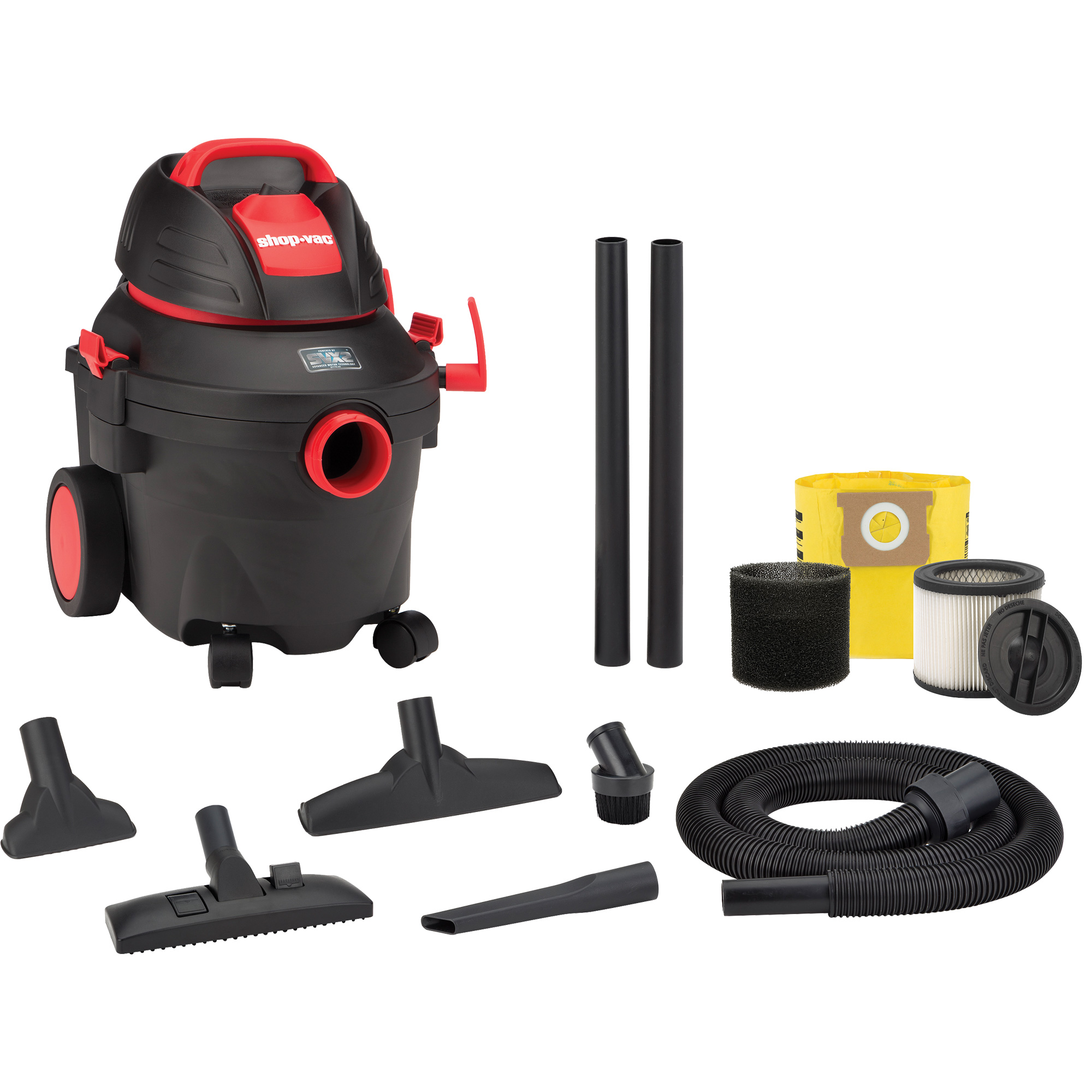 SHOP VAC SVX2 Shop Vacuum, WetDry, 5.5 HP, 4 US Gal. (15.1 Litres