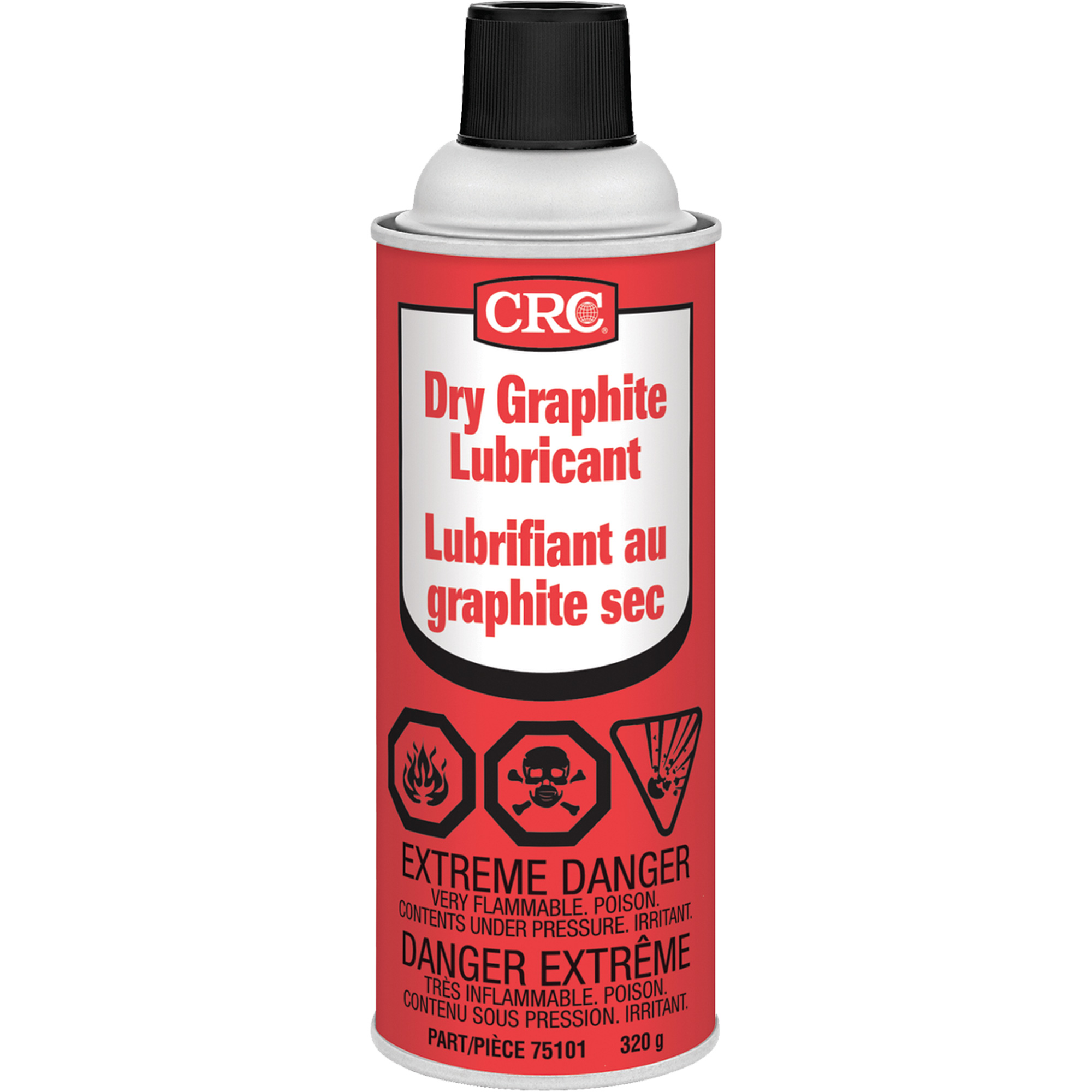 CRC CANADA Dry Graphite Lubricant, Aerosol Can Ottawa Fastener Supply