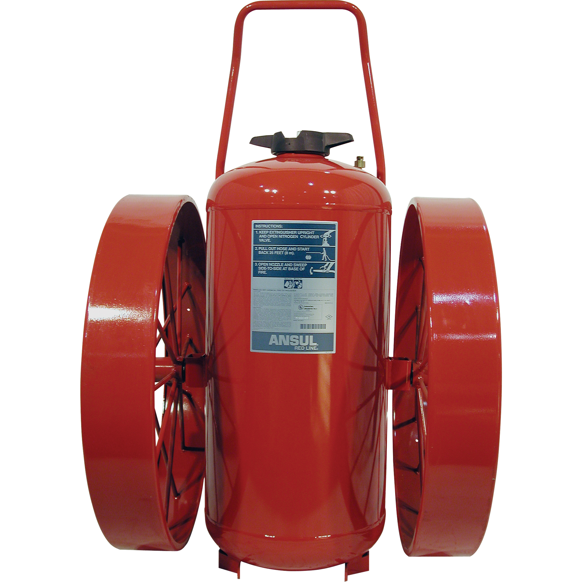 ANSUL Red Line® Wheeled Fire Extinguishers, BC, 125 lbs. Capacity