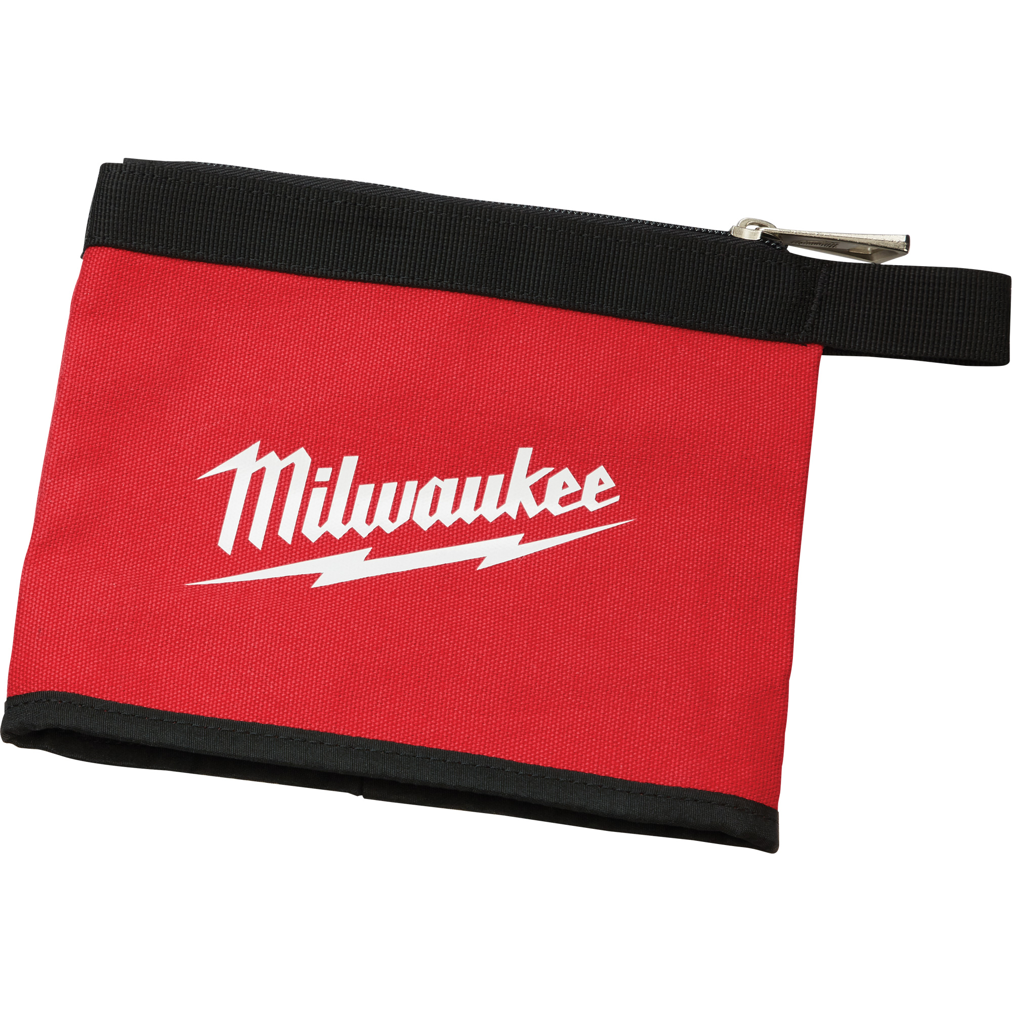 MILWAUKEE MultiSize Zipper Pouches Set of 3, Canvas, 3 Pockets