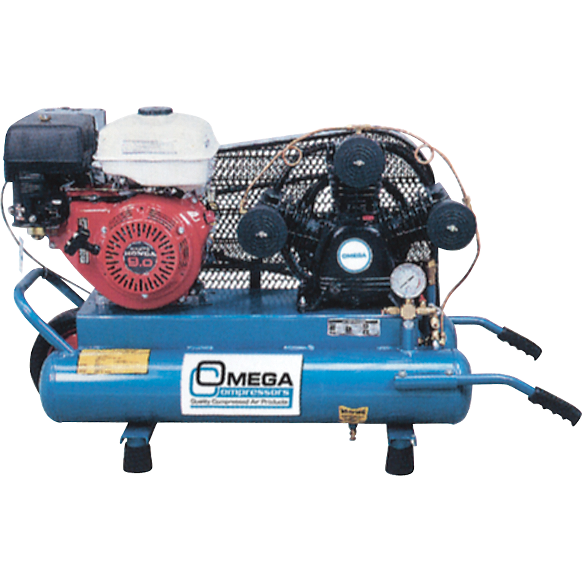 OMEGA COMPRESSORS Contractor Series Air Compressors, Gas, 6.6 Gal. (8