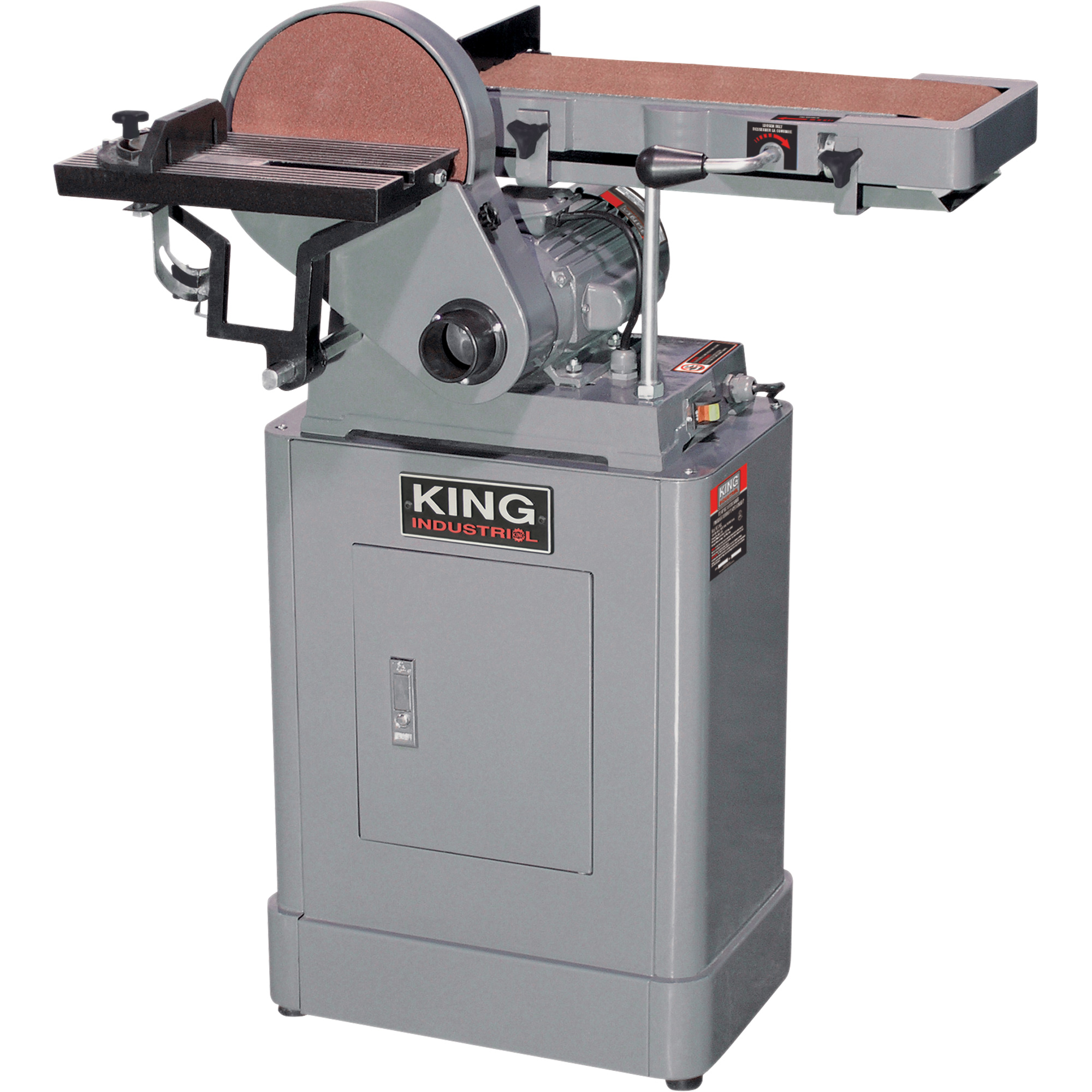 King Canada 6" x 48" Belt & 9" Disc Sanders, 6" W x 48" L Belt, 9" Disk Ottawa Fastener Supply