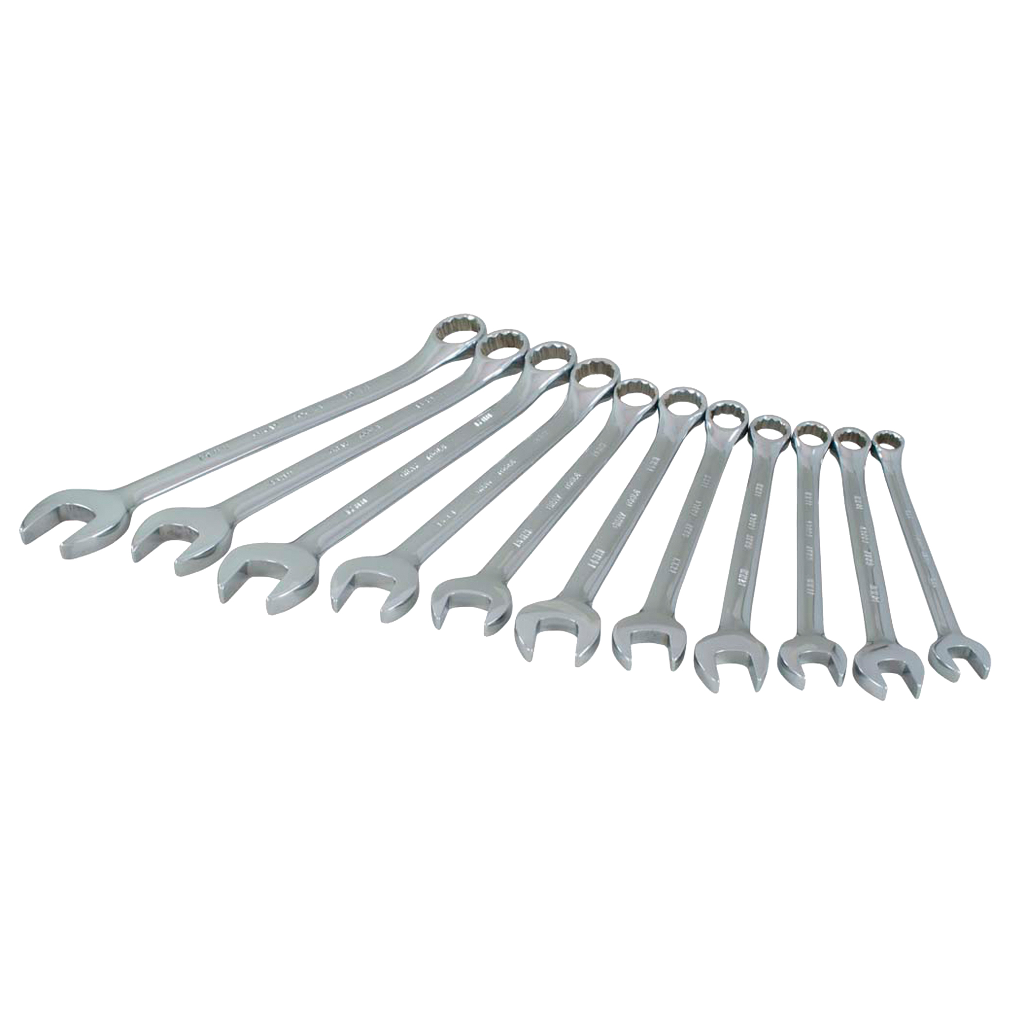 GRAY TOOLS Wrench Set, Combination, 11 Pieces, Metric Ottawa Fastener Supply