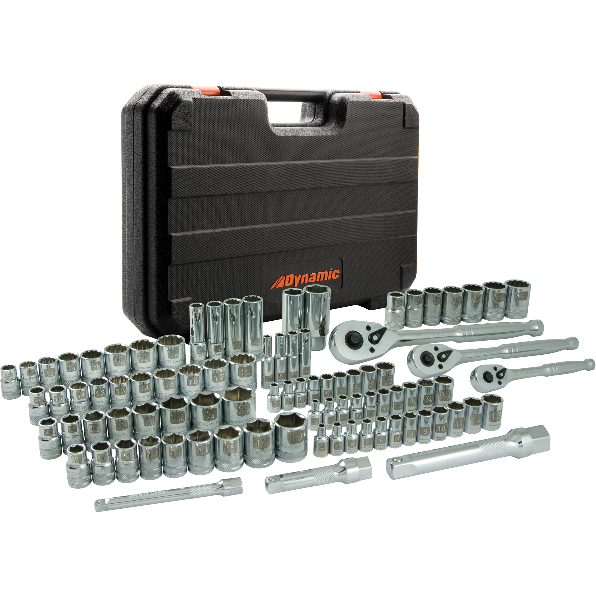 DYNAMIC Socket Set with Accessories Ottawa Fastener Supply